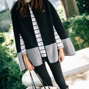 BCBGeneration Colorblock Cape